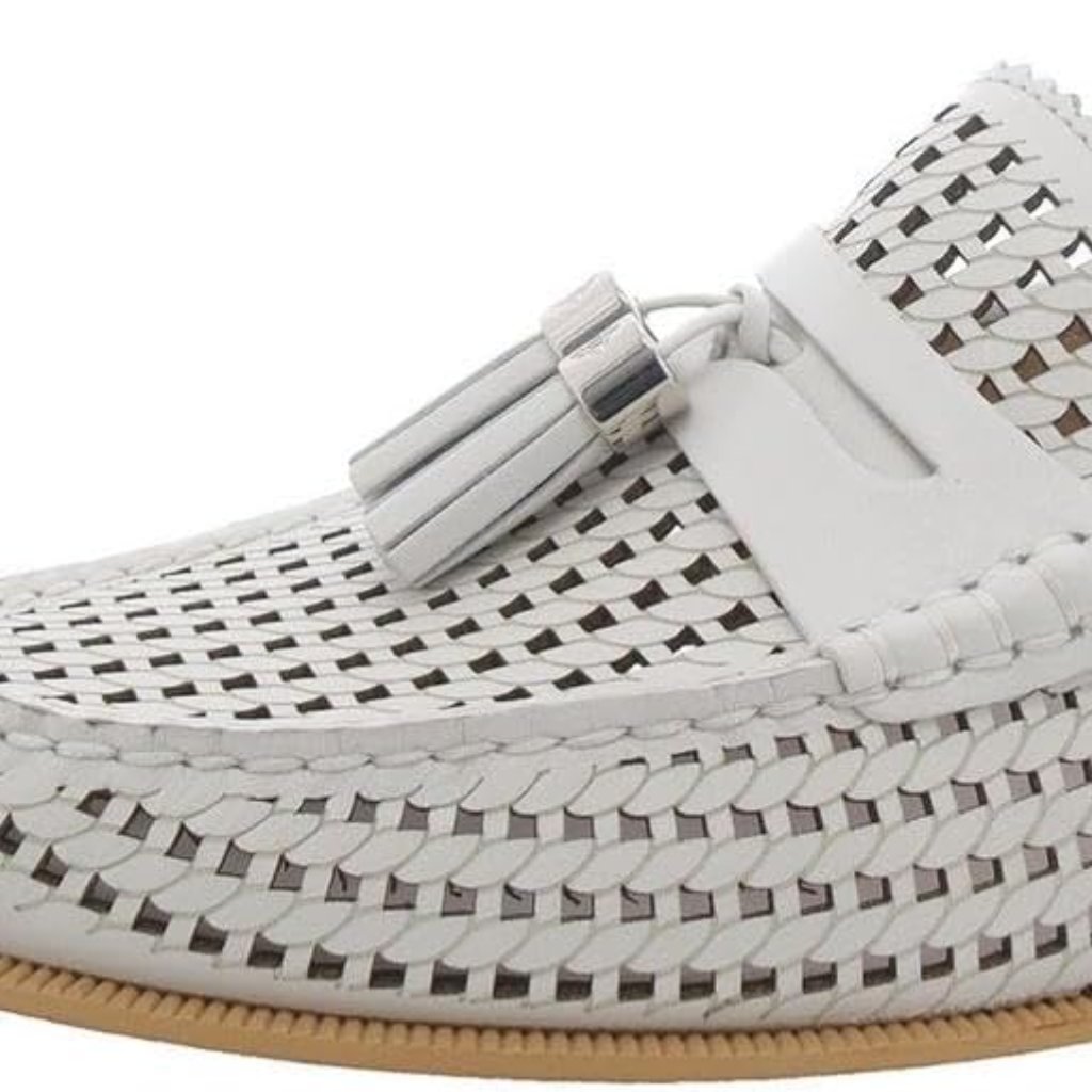 Donald Pliner Women's Lenny Loafer, Bone, 10